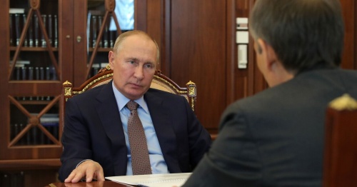 ВЛАДИМИР ПУТИН ОТМЕТИЛ ВАЖНОСТЬ ПОДДЕРЖКИ ФЕРМЕРСТВА В ХОДЕ ВСТРЕЧИ С ГЛАВОЙ «РОССЕЛЬХОЗБАНКА» БОРИСОМ ЛИСТОВЫМ